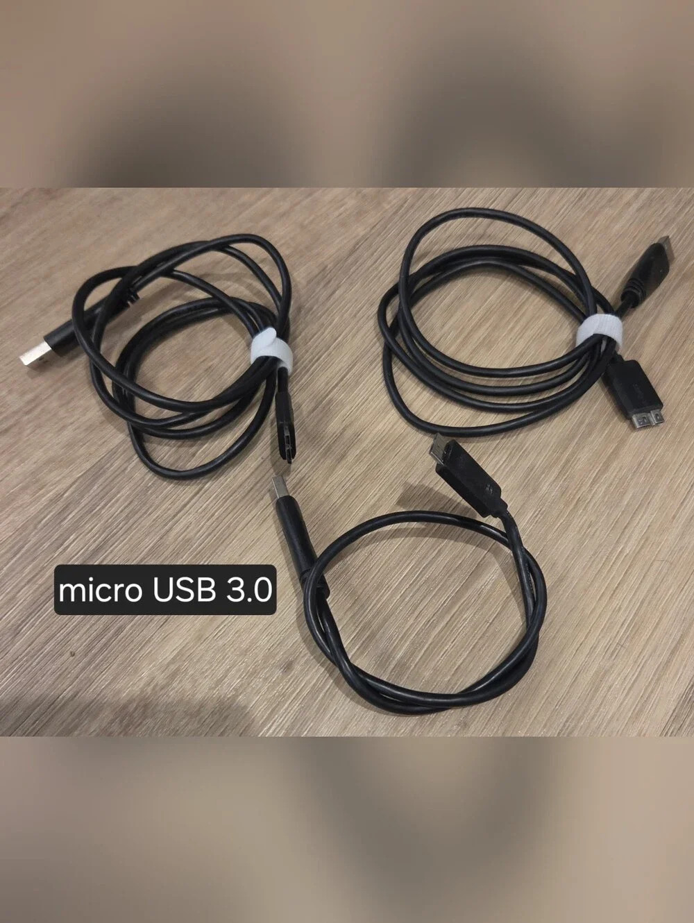 Lot Of 24 Cables USB Ethernet Phone USB-C Micro 3.0 Mini USB - Used, Untested
